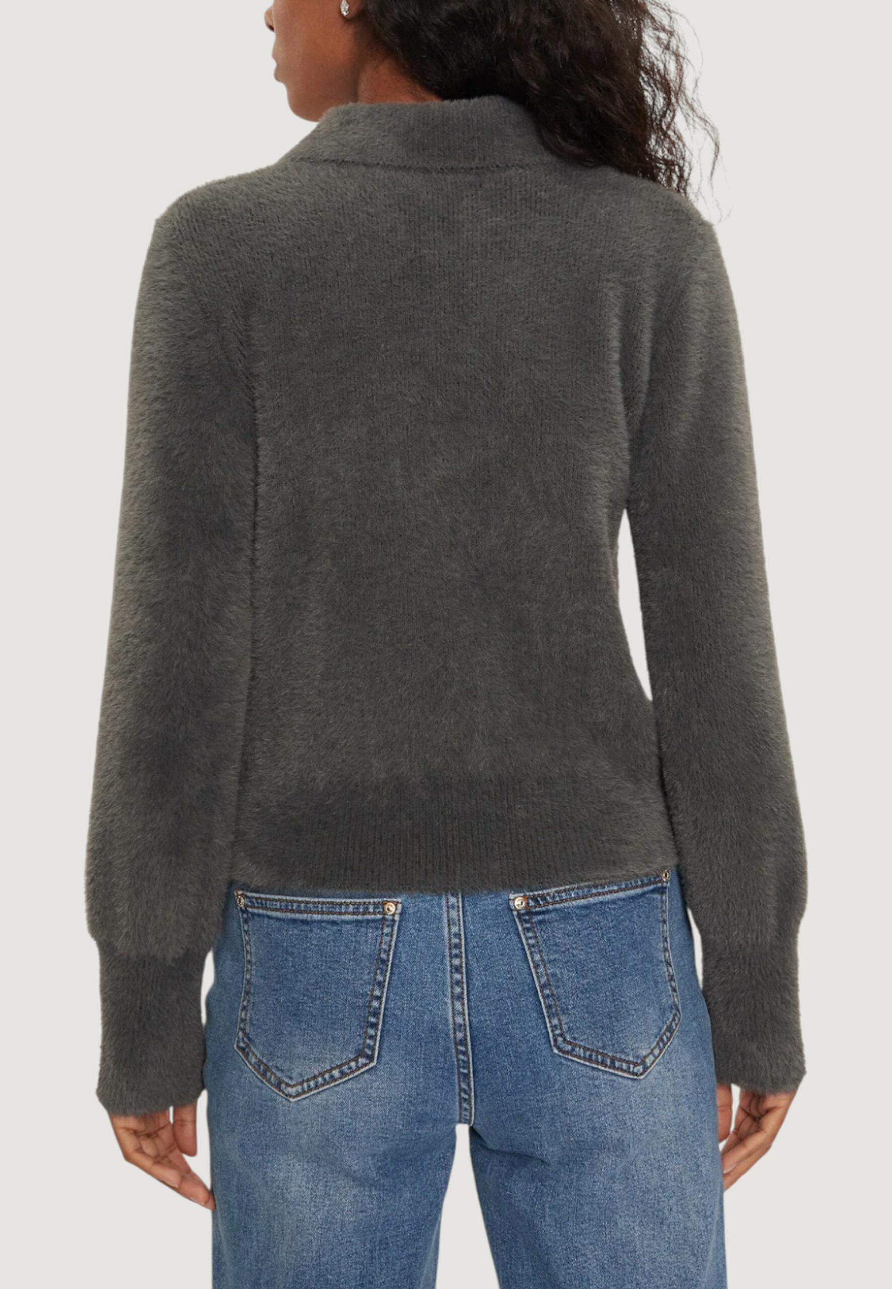 Cardigan Morgan De Toi Grigio - Foto 2