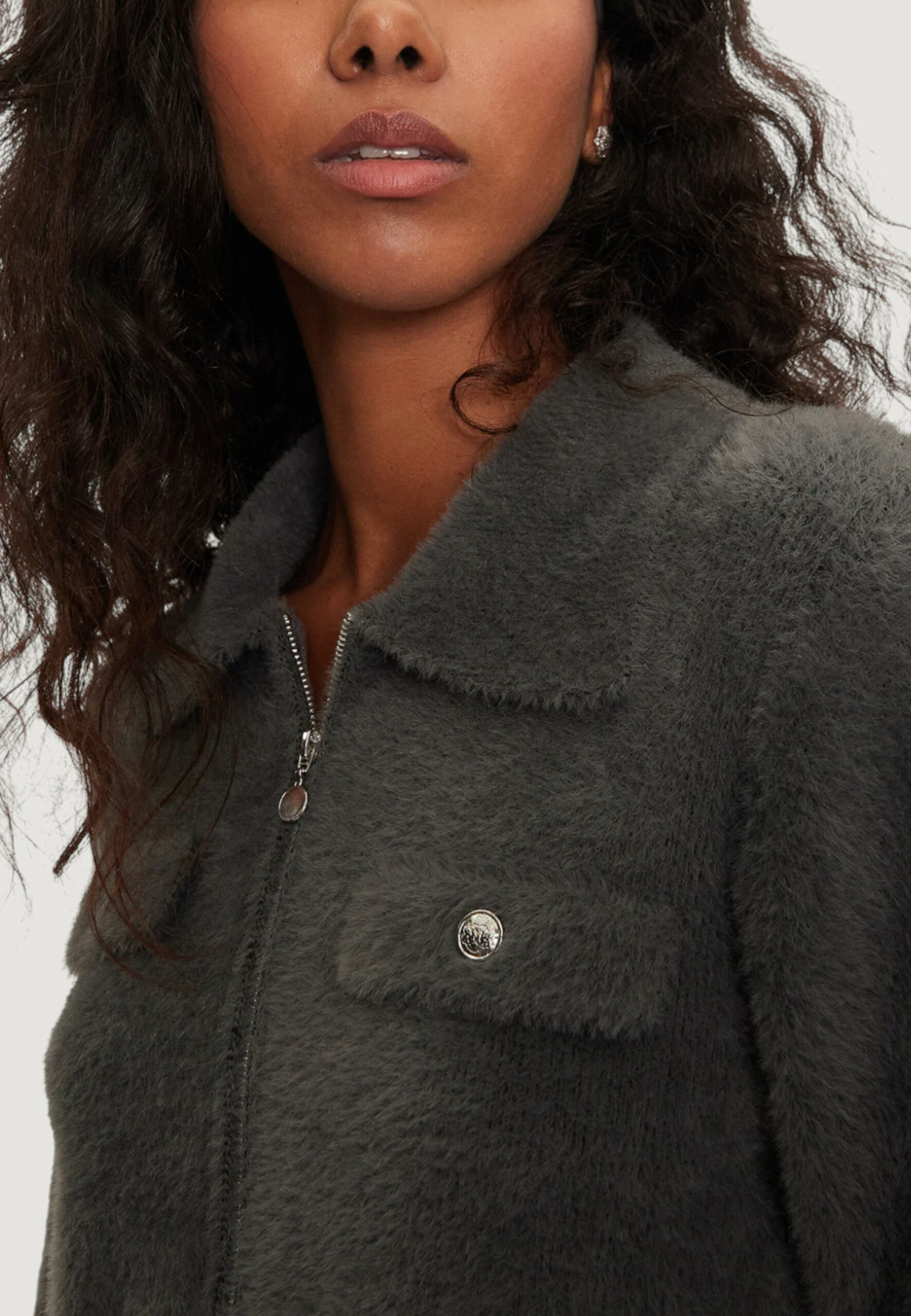 Cardigan Morgan De Toi Grigio - Foto 4