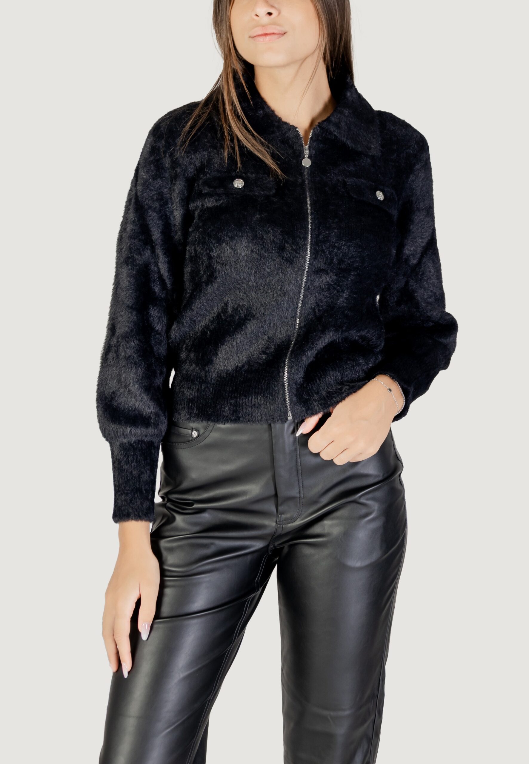 Cardigan Morgan De Toi Nero - Foto 1