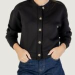 Cardigan Only onlnaomi l/s bomber swt Nero - Foto 1