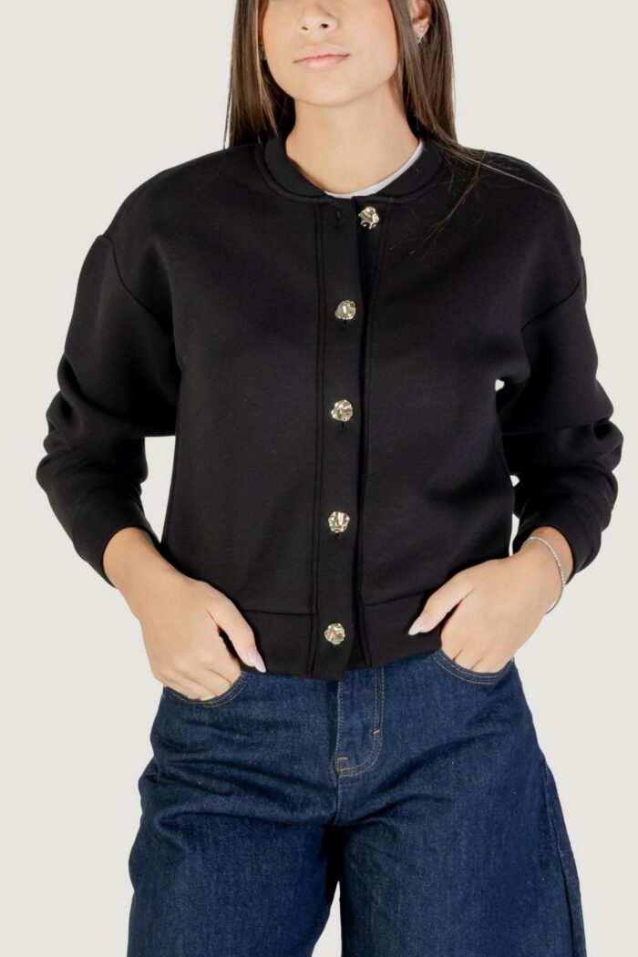 Cardigan Only onlnaomi l/s bomber swt Nero