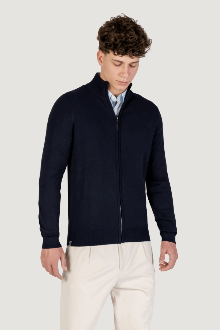 Cardigan YOS pull. full zip Blu