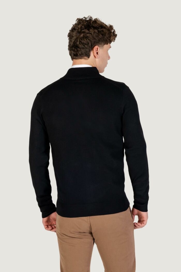 Cardigan YOS pull. full zip Nero