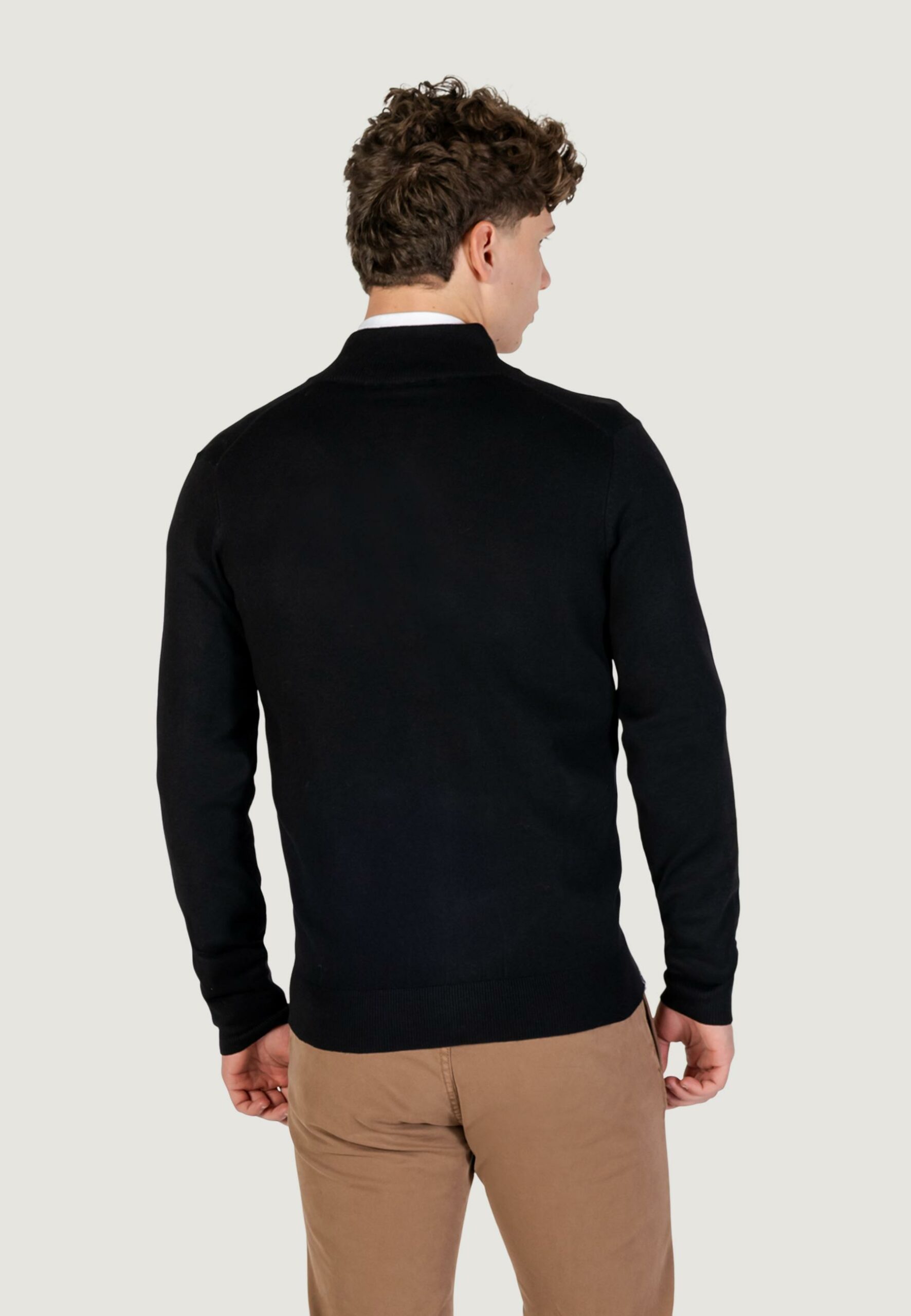Cardigan YOS pull. full zip Nero - Foto 2