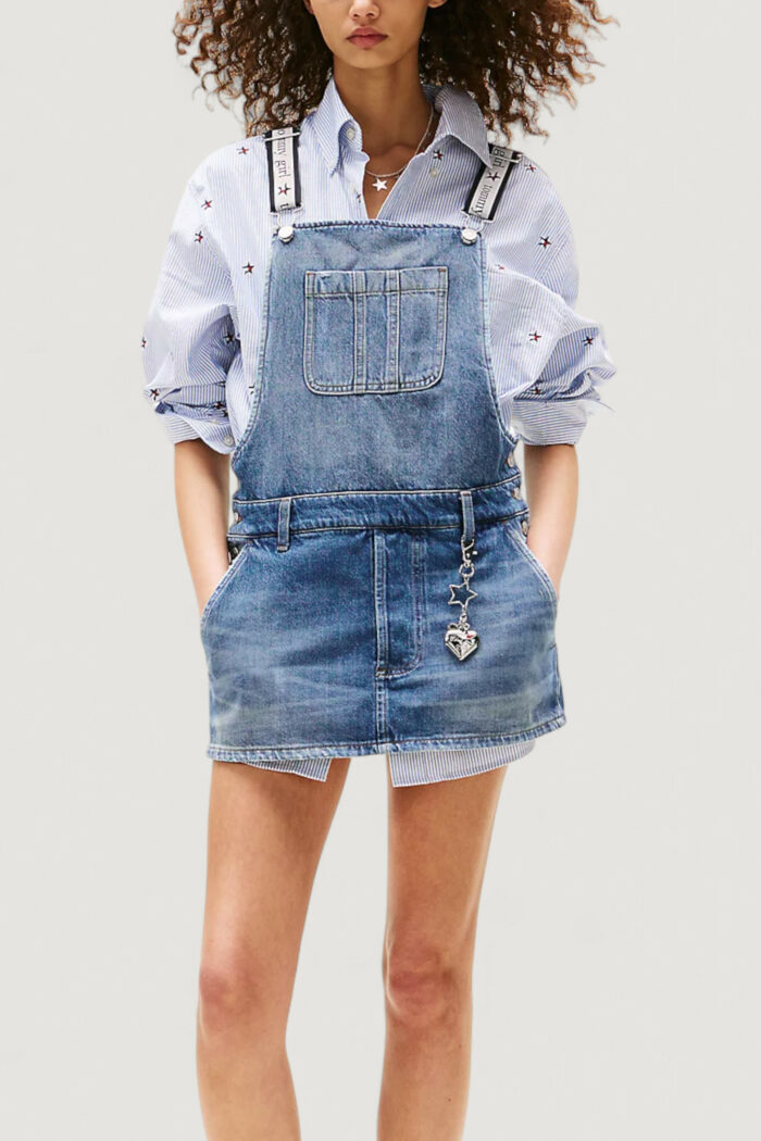 Salopette gonna Tommy Hilfiger Jeans tommy girl denim dun Indigo