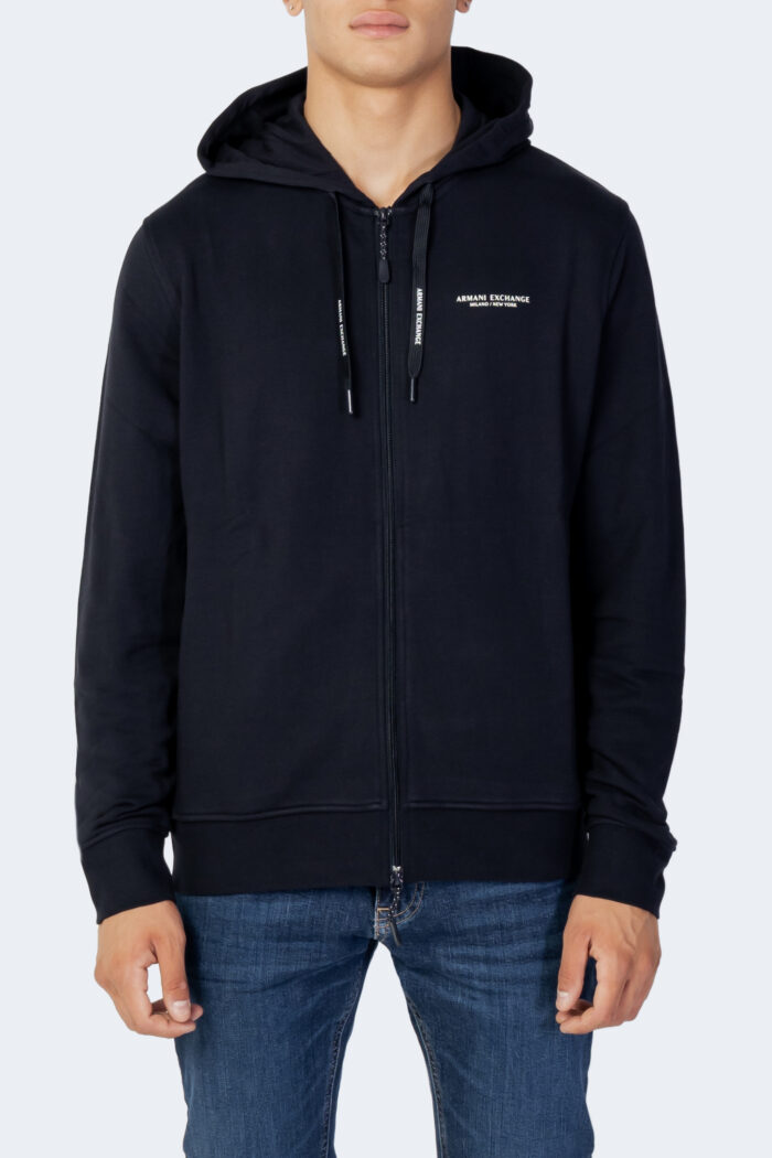 Felpa con cappuccio Armani Exchange  Blue scuro