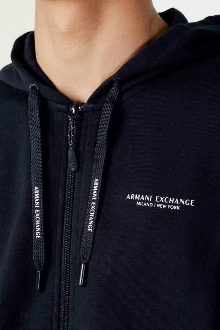 Felpa con cappuccio Armani Exchange  Blue scuro