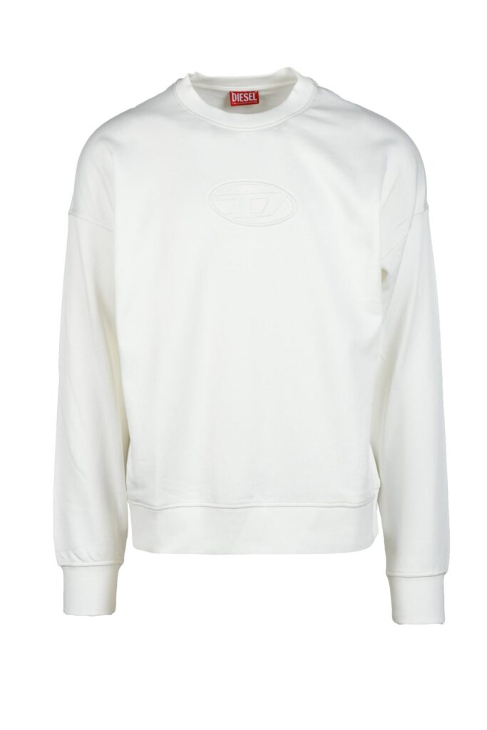 Felpa con cappuccio Diesel Bianco