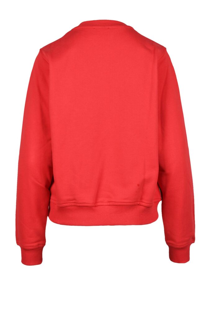 Felpa con cappuccio Diesel Rosso