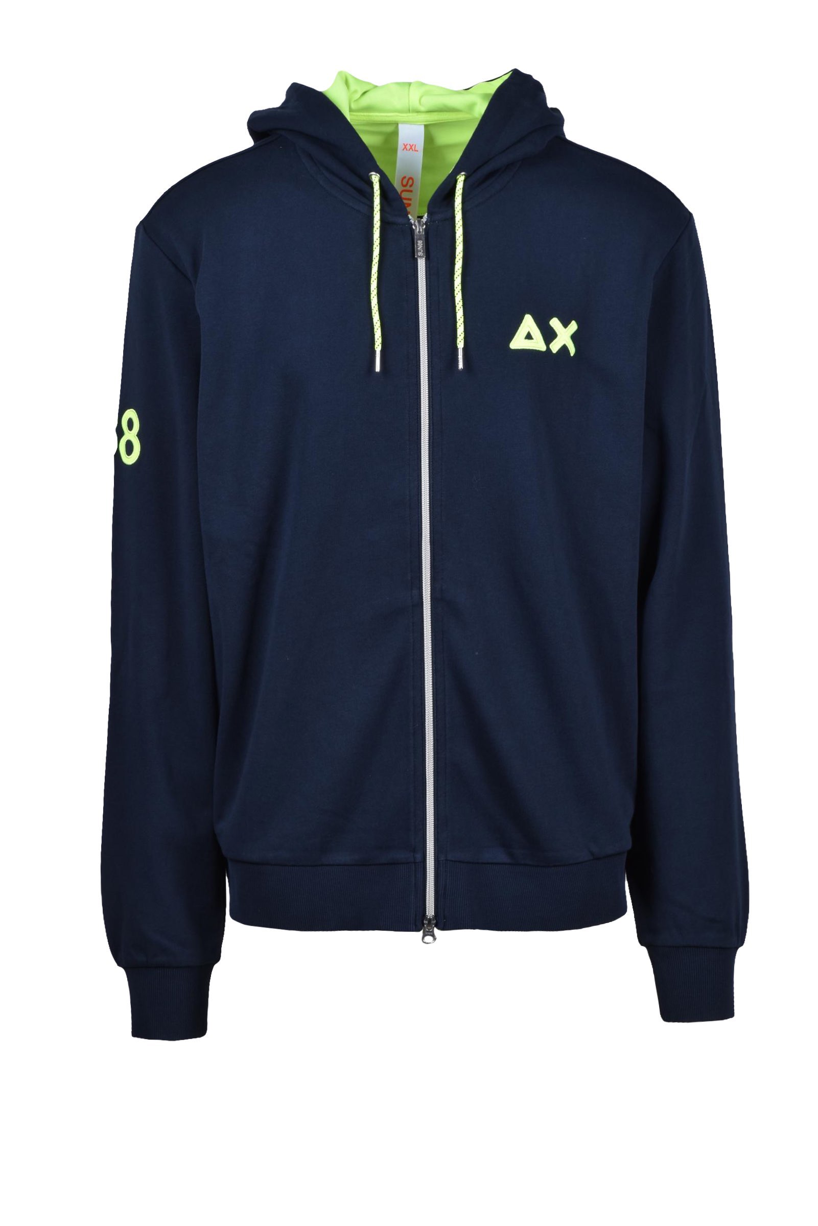 Felpa con cappuccio SUN68 Blu - Foto 1