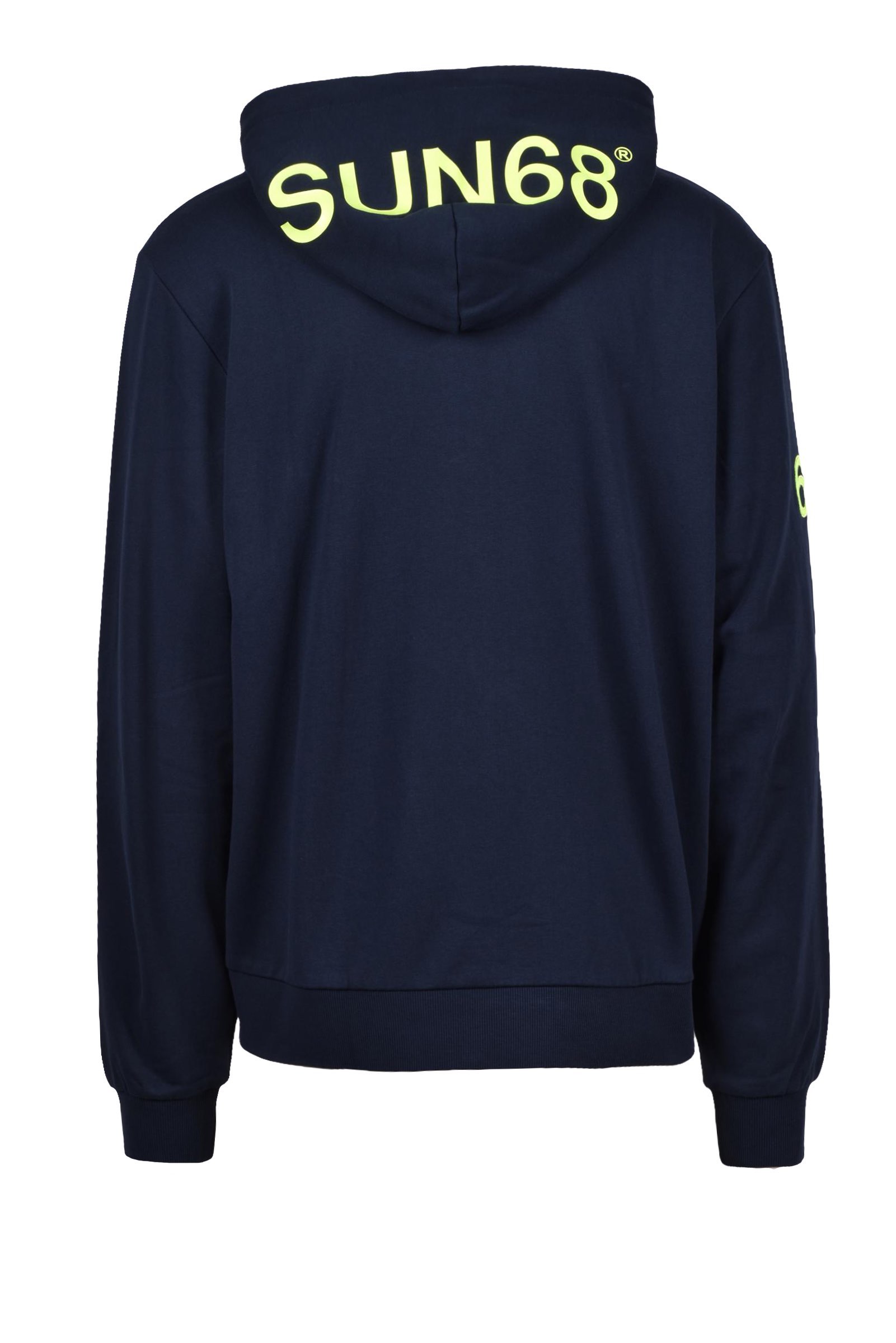 Felpa con cappuccio SUN68 Blu - Foto 2