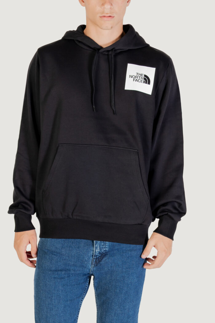Felpa con cappuccio THE NORTH FACE m fine hoodie tnf Nero