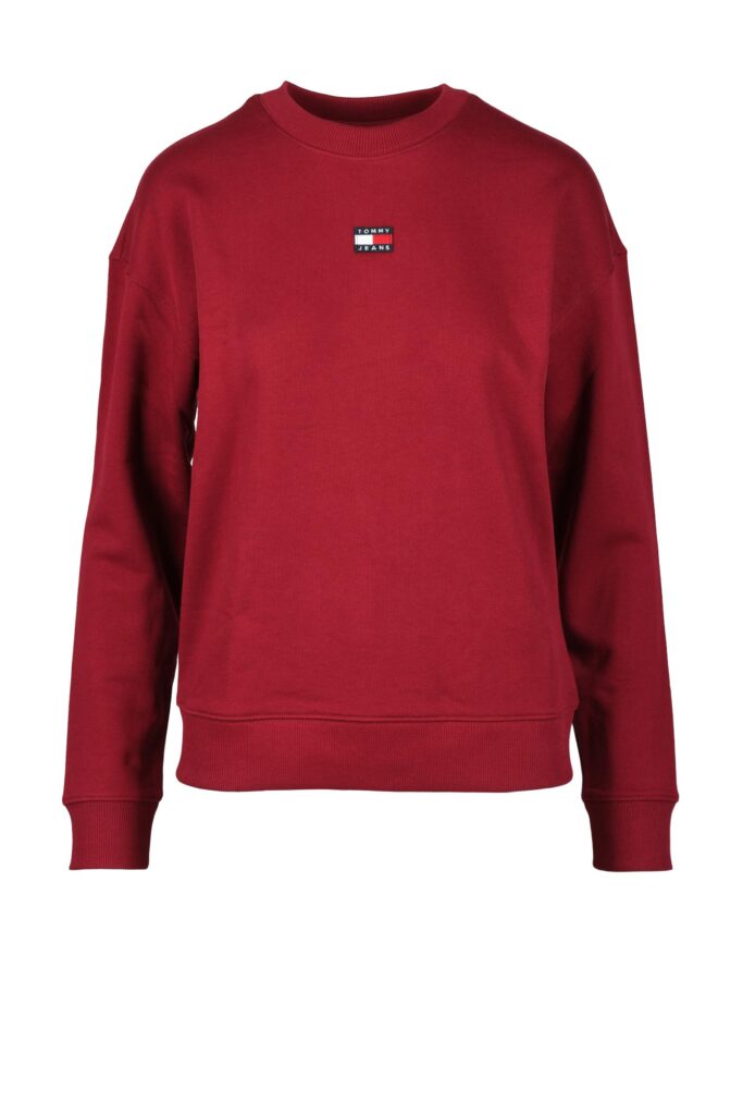 Felpa con cappuccio Tommy Hilfiger Jeans Bordeaux
