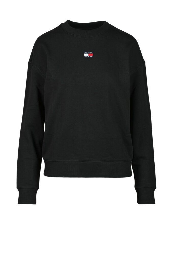 Felpa Tommy Hilfiger Jeans Nero