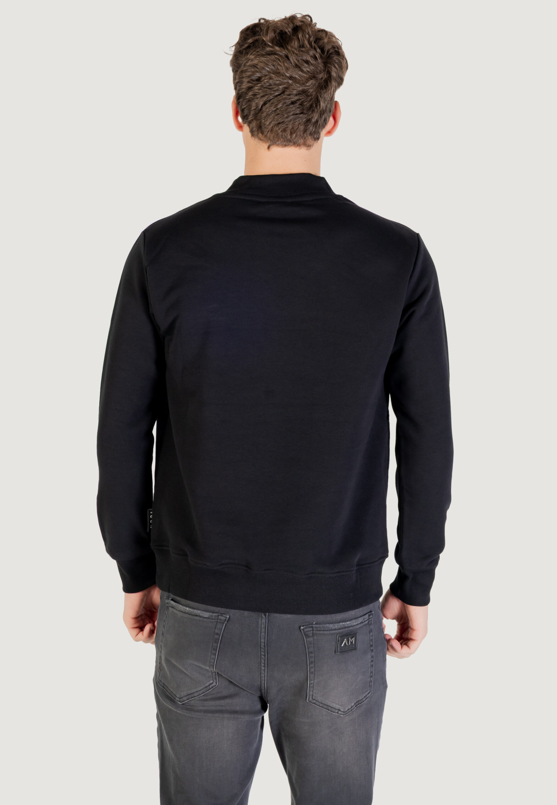 Felpa senza cappuccio Icon Black-White - Foto 4