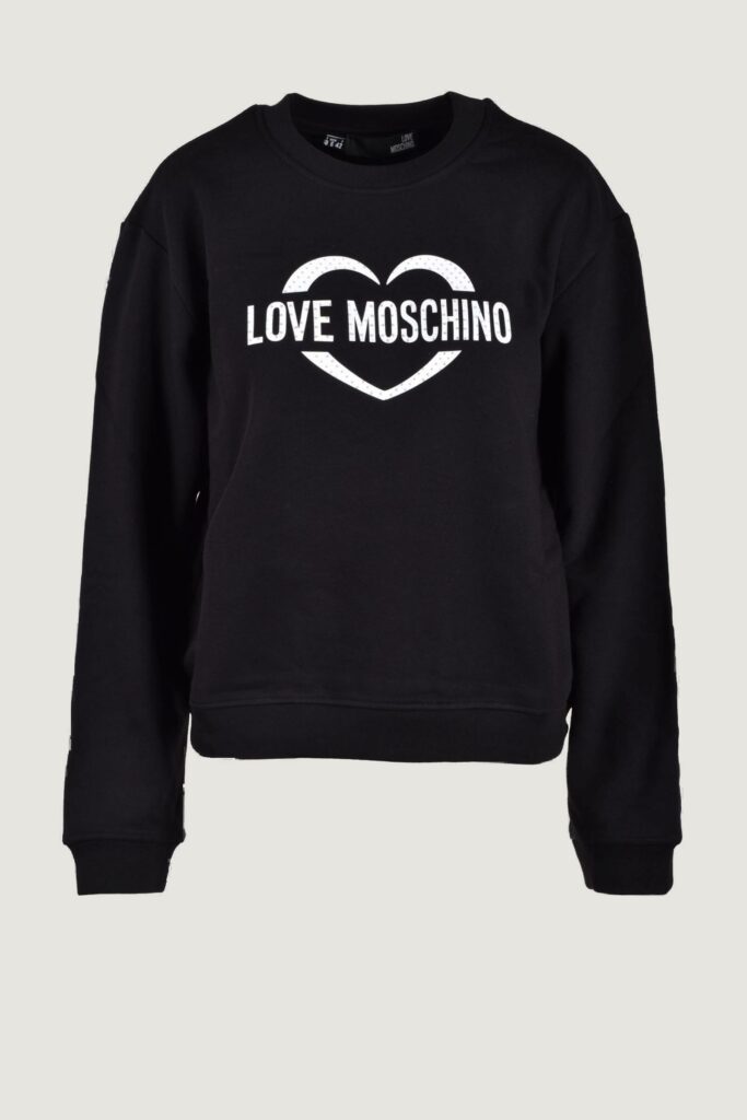 Felpa senza cappuccio Love Moschino  Nero