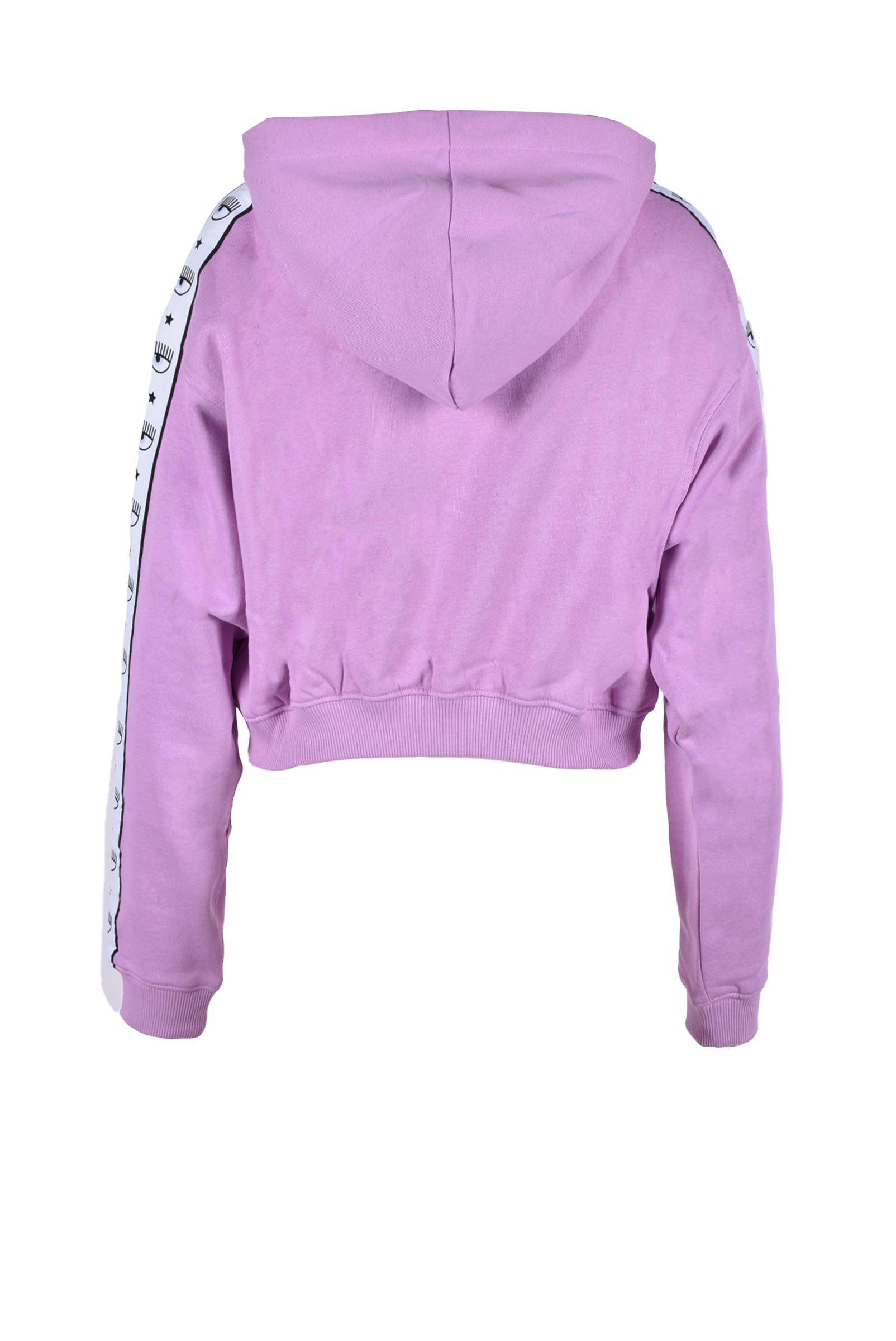 Felpa con cappuccio CHIARA FERRAGNI Lilla - Foto 2