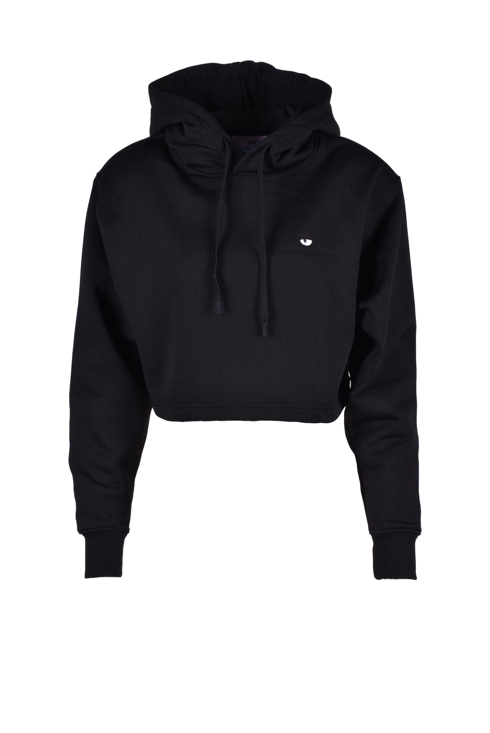 Felpa con cappuccio CHIARA FERRAGNI Nero - Foto 1