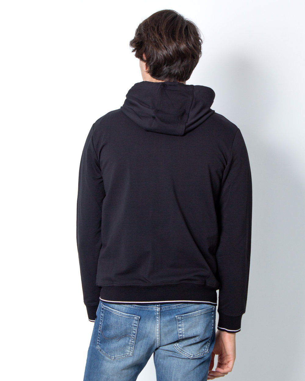 Felpa con cappuccio Armani Exchange Nero - Foto 2