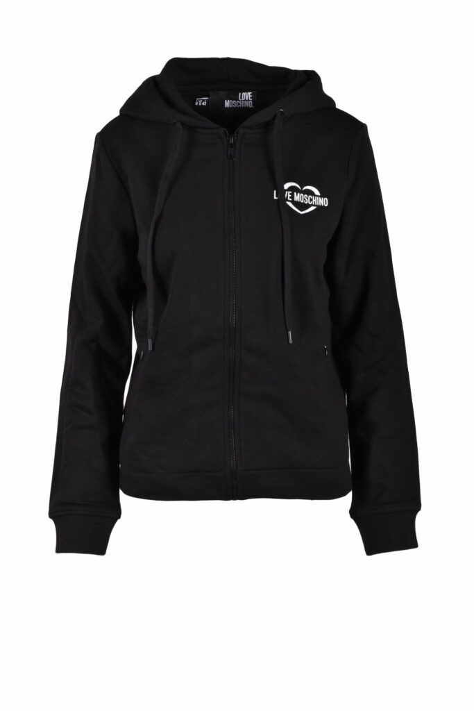 Felpa Love Moschino Nero