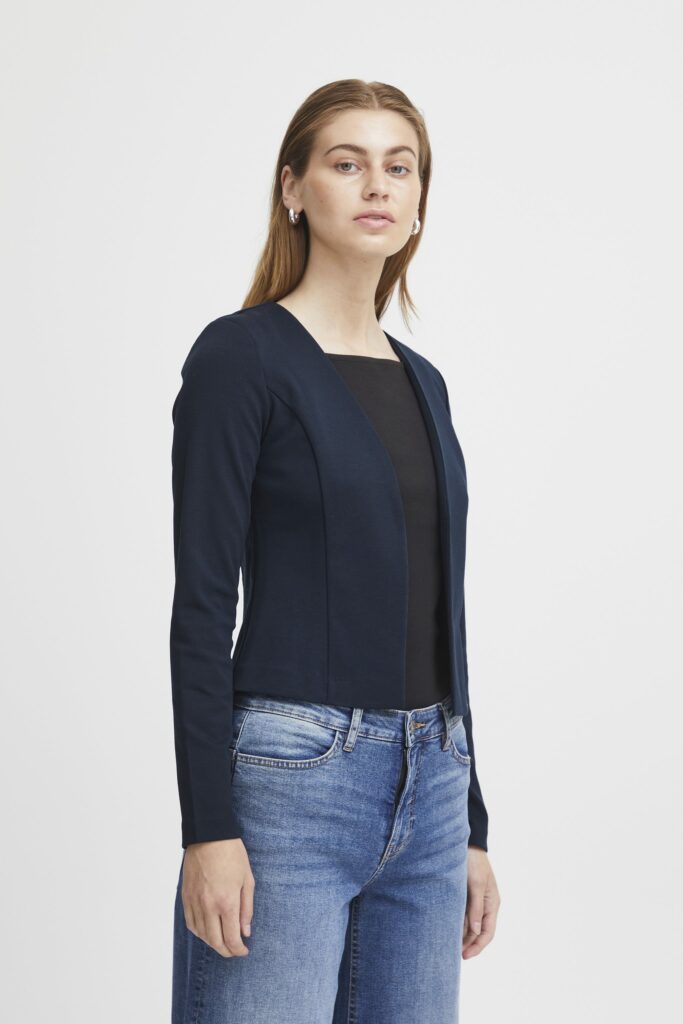 Giacca ICHI ihkate short bl Blu