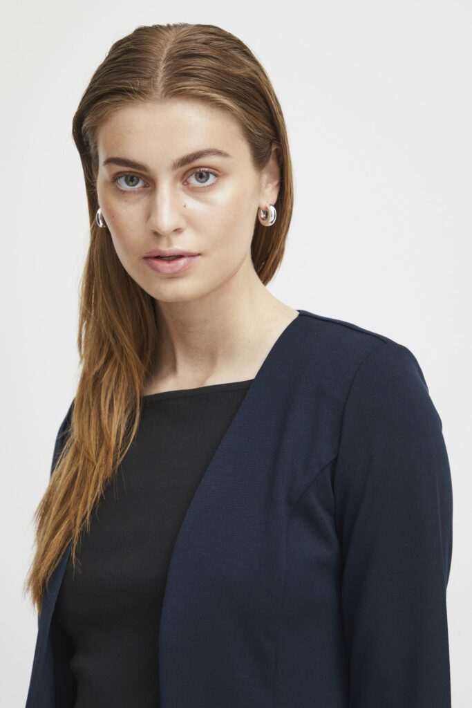 Giacca ICHI ihkate short bl Blu