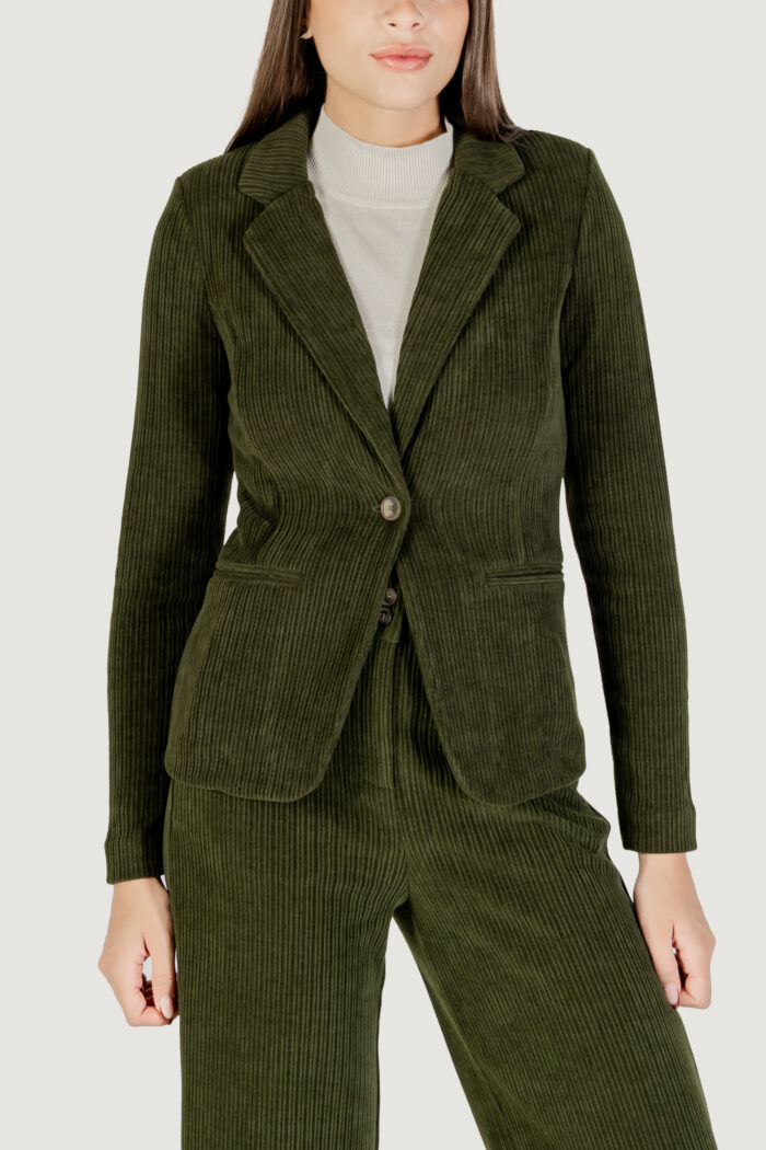 Giacca da completo ICHI ihkate corduroy bl3 Verde