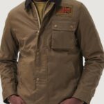 Giacchetto Barbour international workers wax Terra - Fango - Foto 1