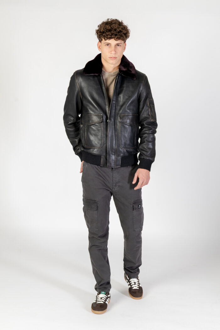 Giubbotto YOS Marrone Scuro