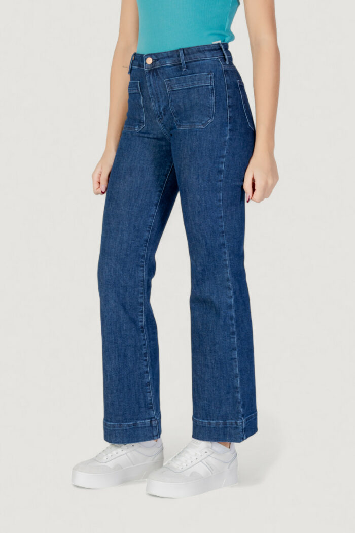 Jeans bootcut WRANGLER dark turn flare Denim