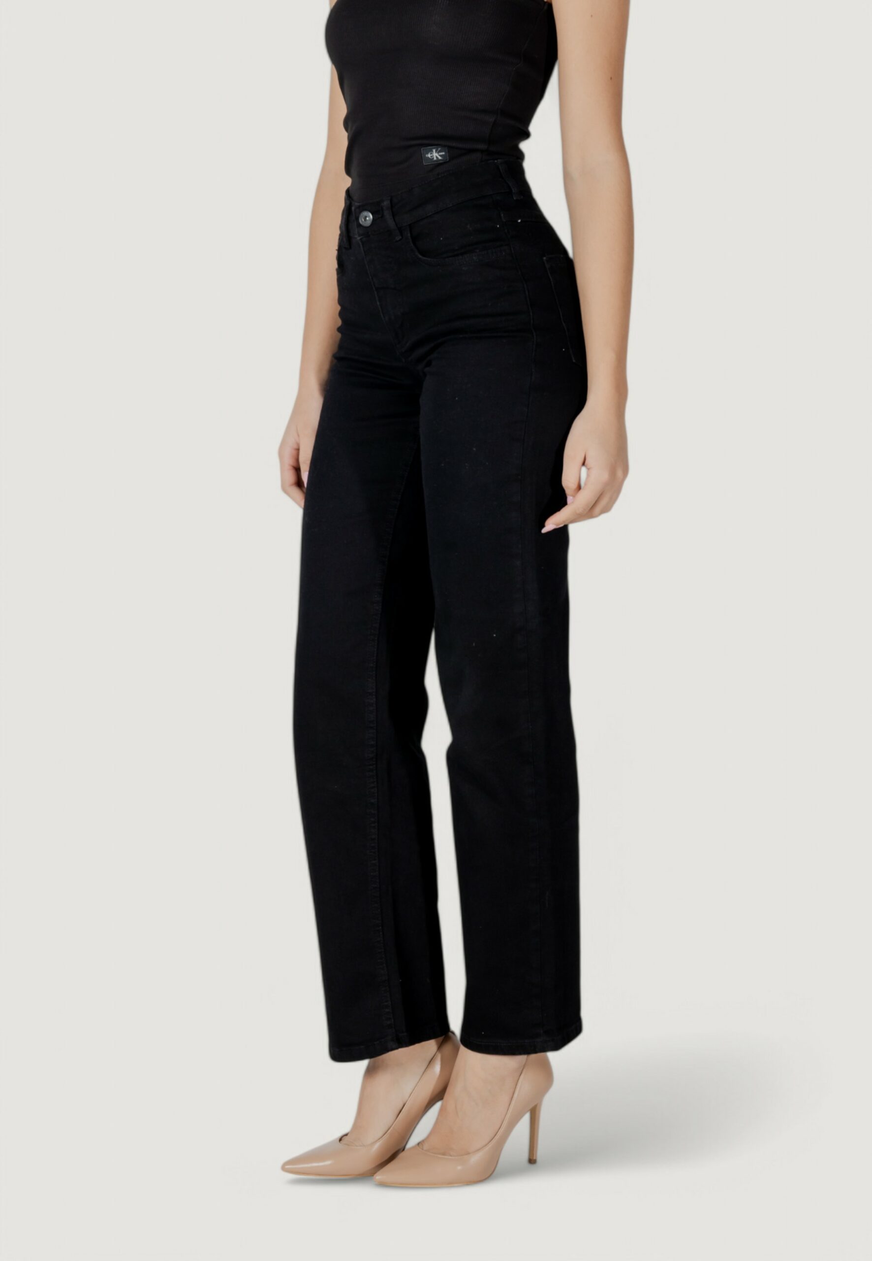 Jeans larghi ICHI ihtwiggy straight Nero - Foto 2