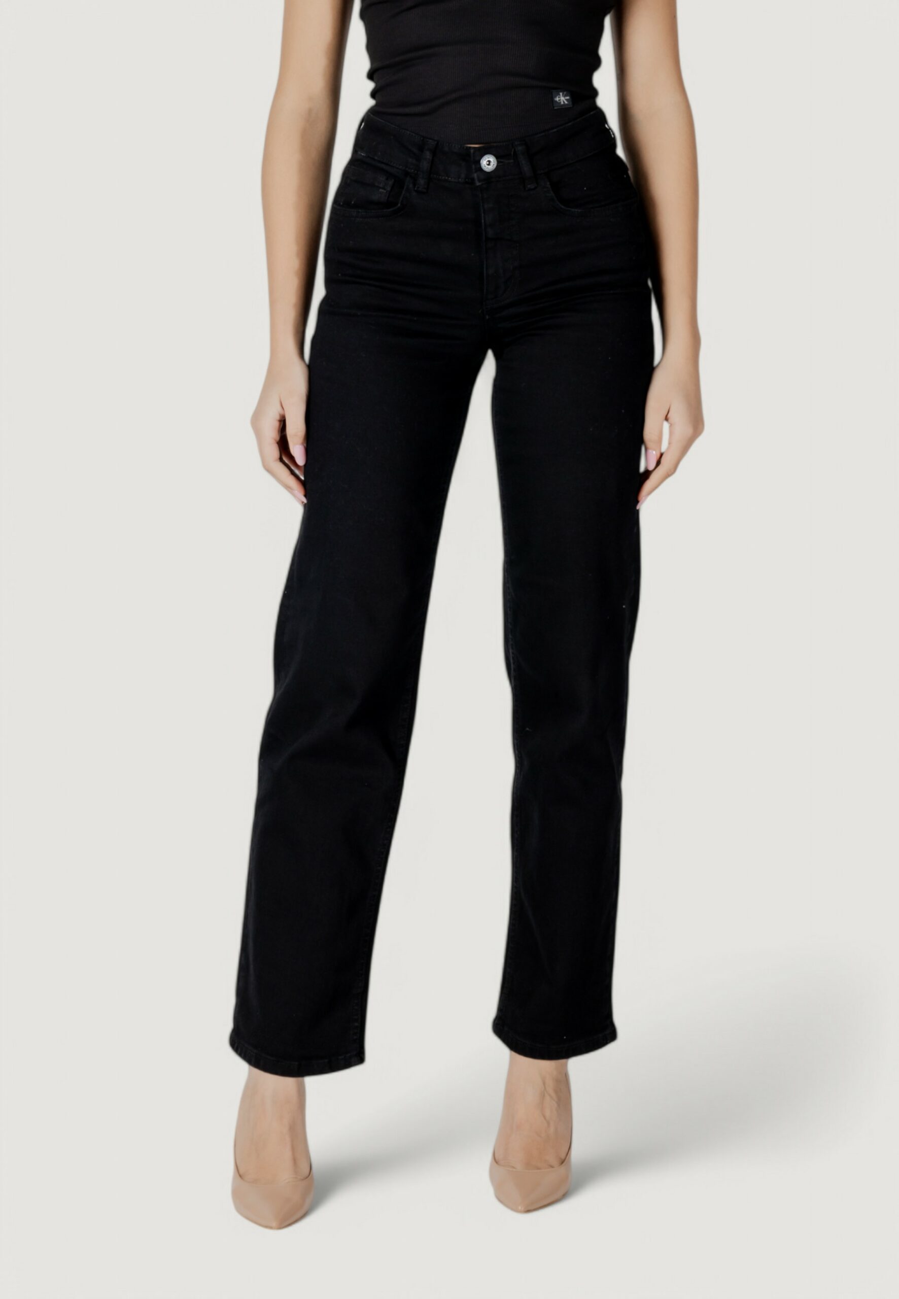 Jeans larghi ICHI ihtwiggy straight Nero - Foto 5