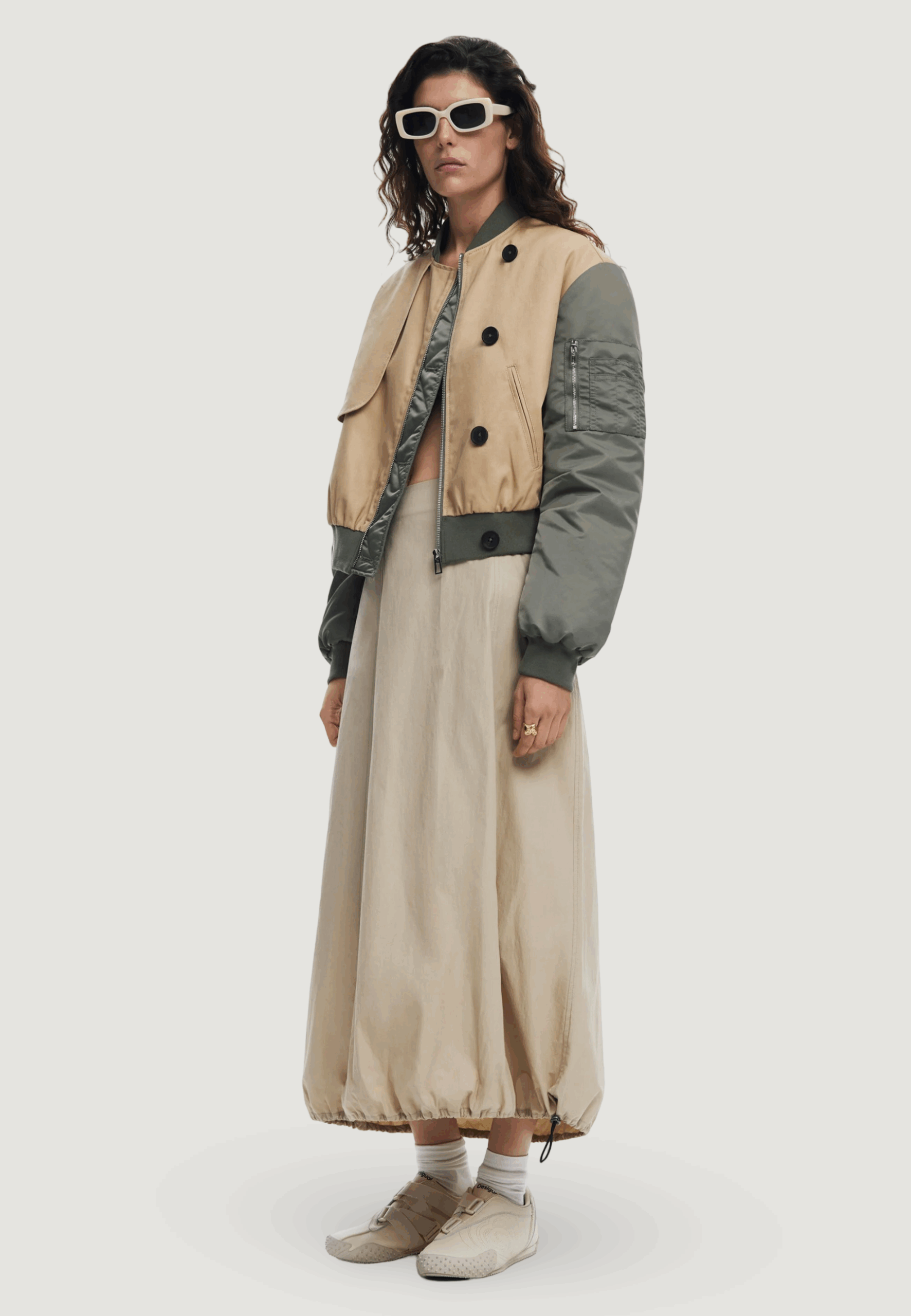 Longuette Desigual fal_becquer Beige - Foto 2