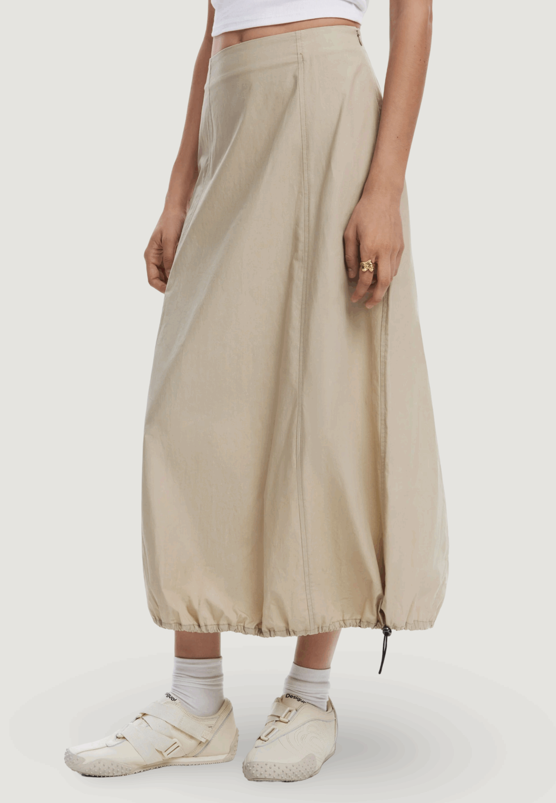 Longuette Desigual fal_becquer Beige - Foto 1