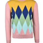 Maglia BALLANTYNE GIALLO - ROSA - Foto 1