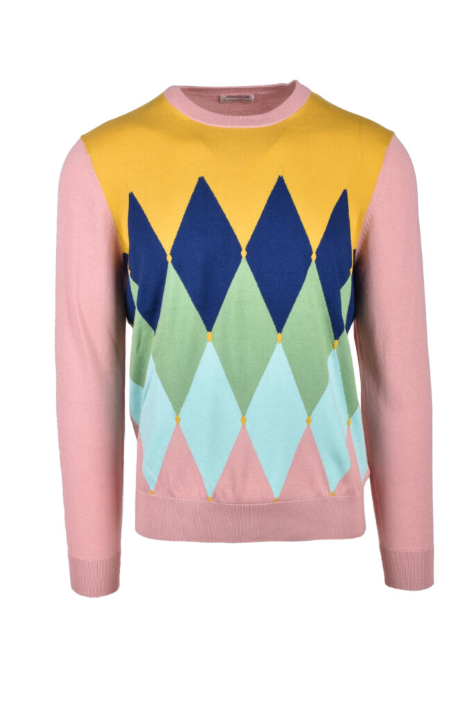 Maglia BALLANTYNE  GIALLO – ROSA