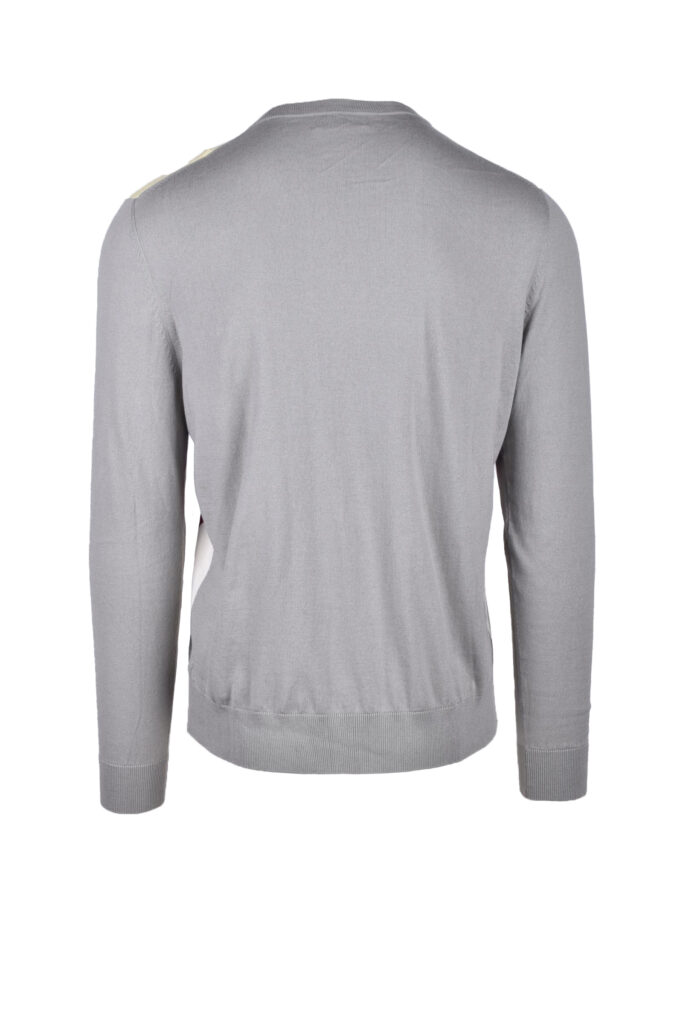 Maglia BALLANTYNE  GRIGIO/GIALLO