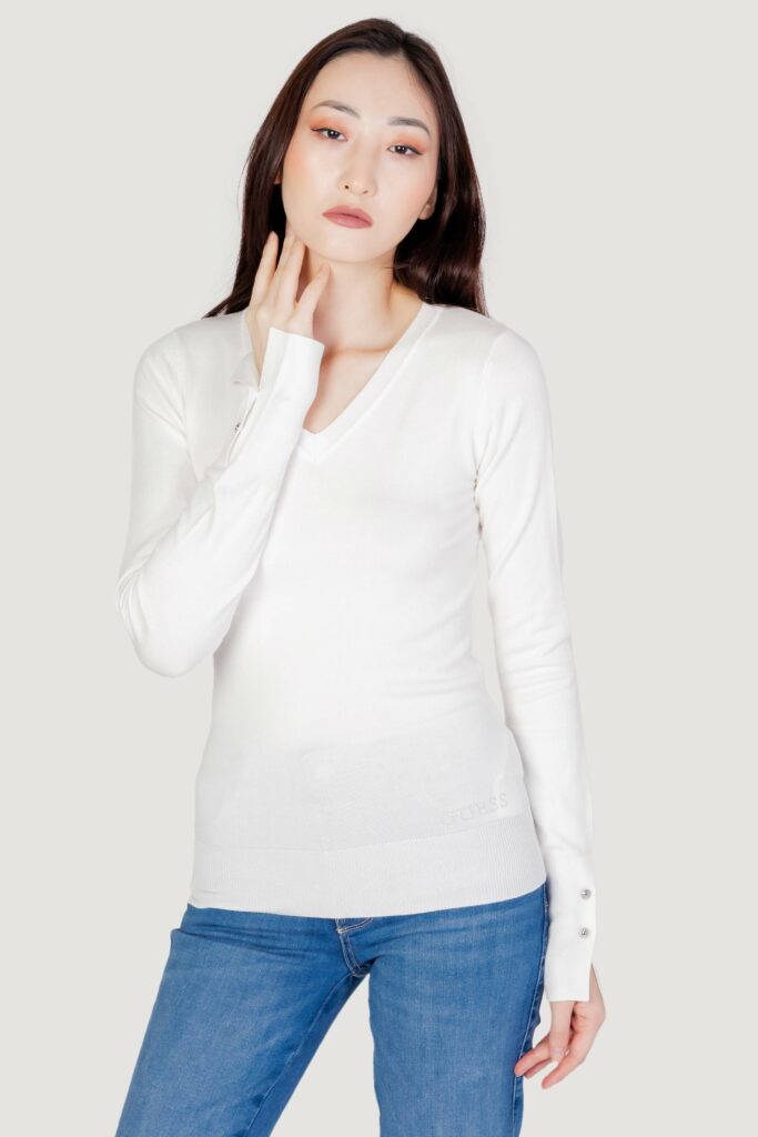 Maglia Guess gena vn ls Bianco