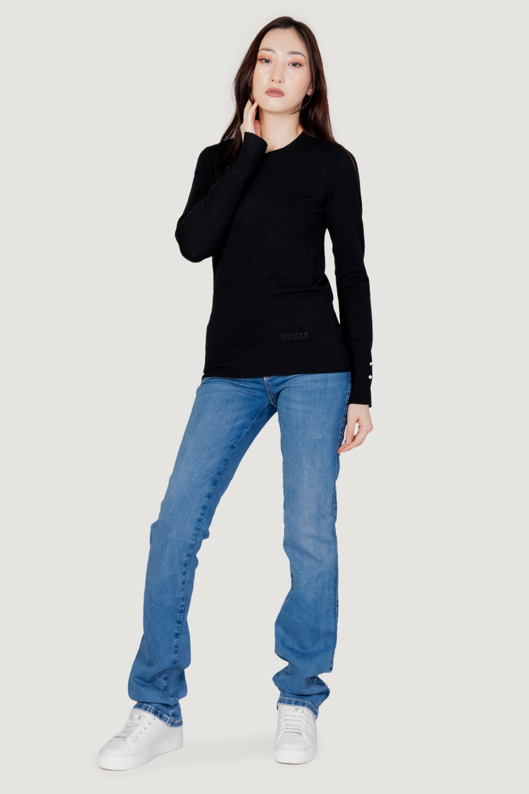 Maglia Guess elinor Nero - Foto 3