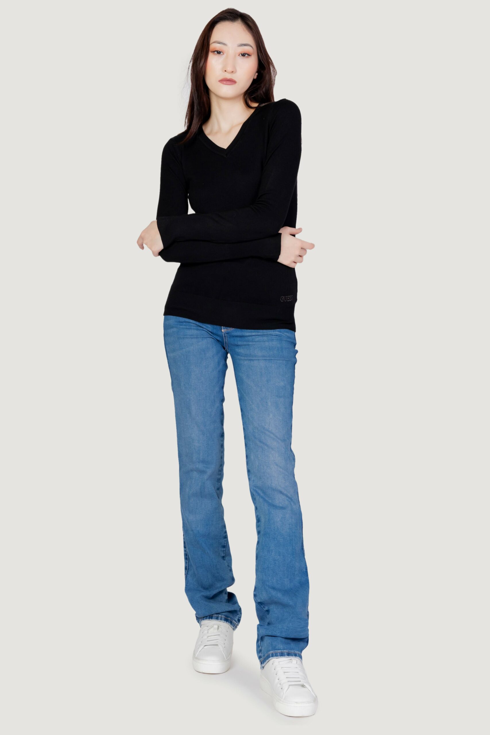 Maglia Guess gena vn ls Nero - Foto 2