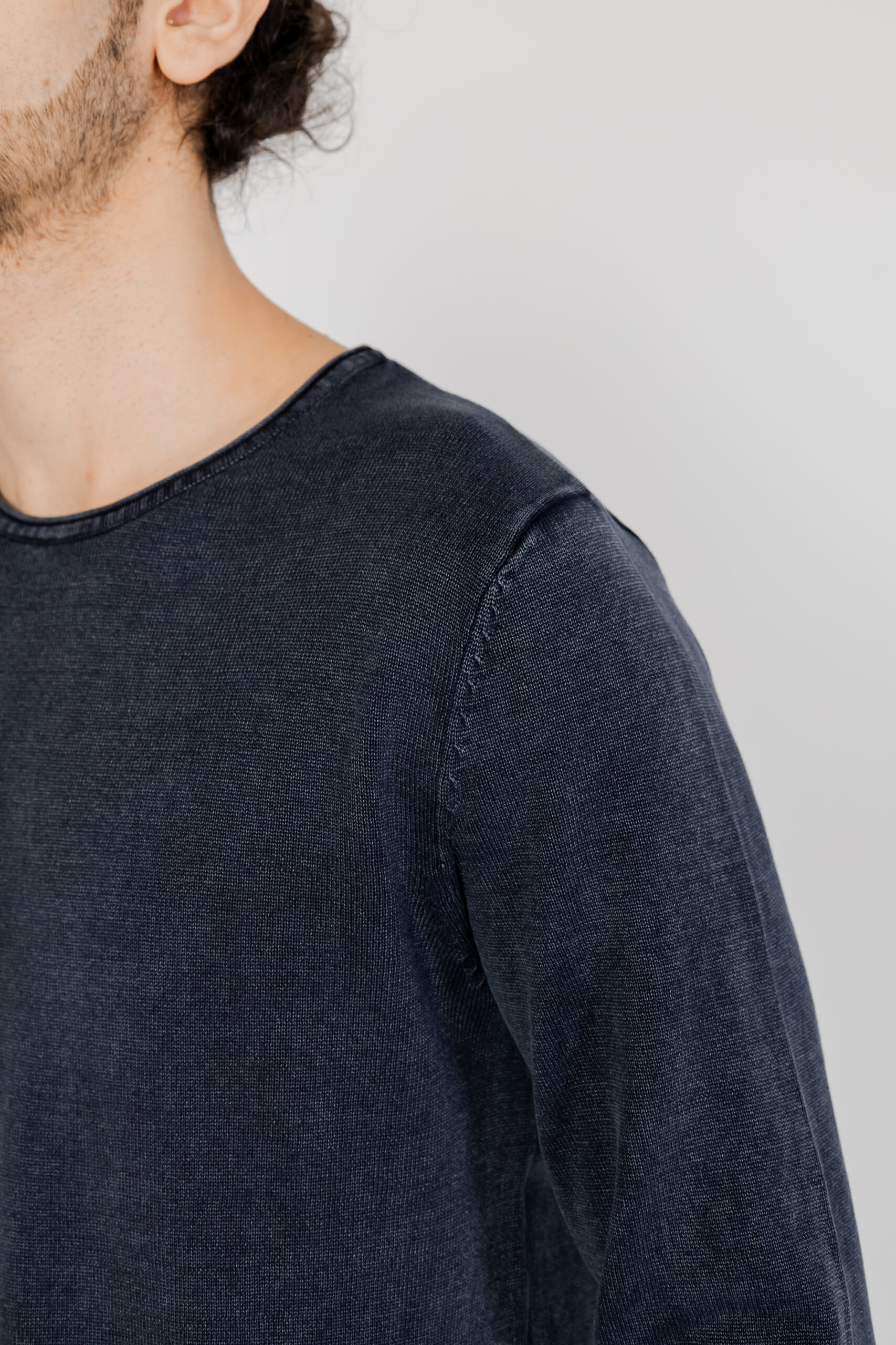 Maglia Jack Jones jjeleo knit crew neck noos Blue scuro - Foto 2