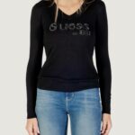 Maglione Guess ls vn saylor logo swtr Nero - Foto 1