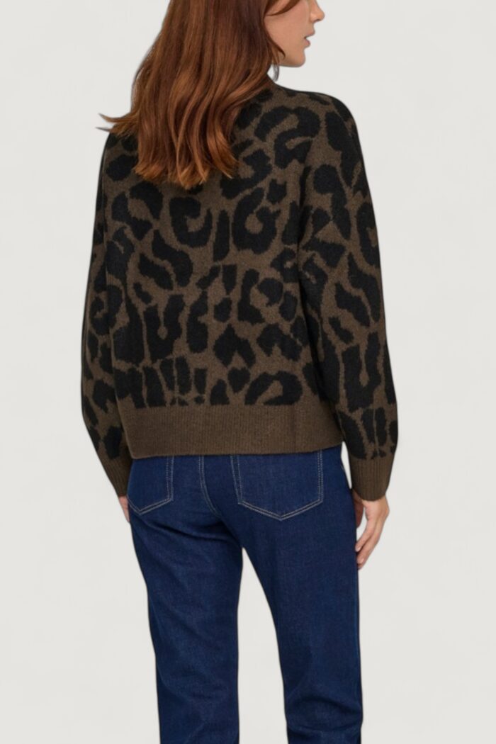 Maglione Jacqueline de Yong jdyelanor leo l/s on pullover knt Marrone