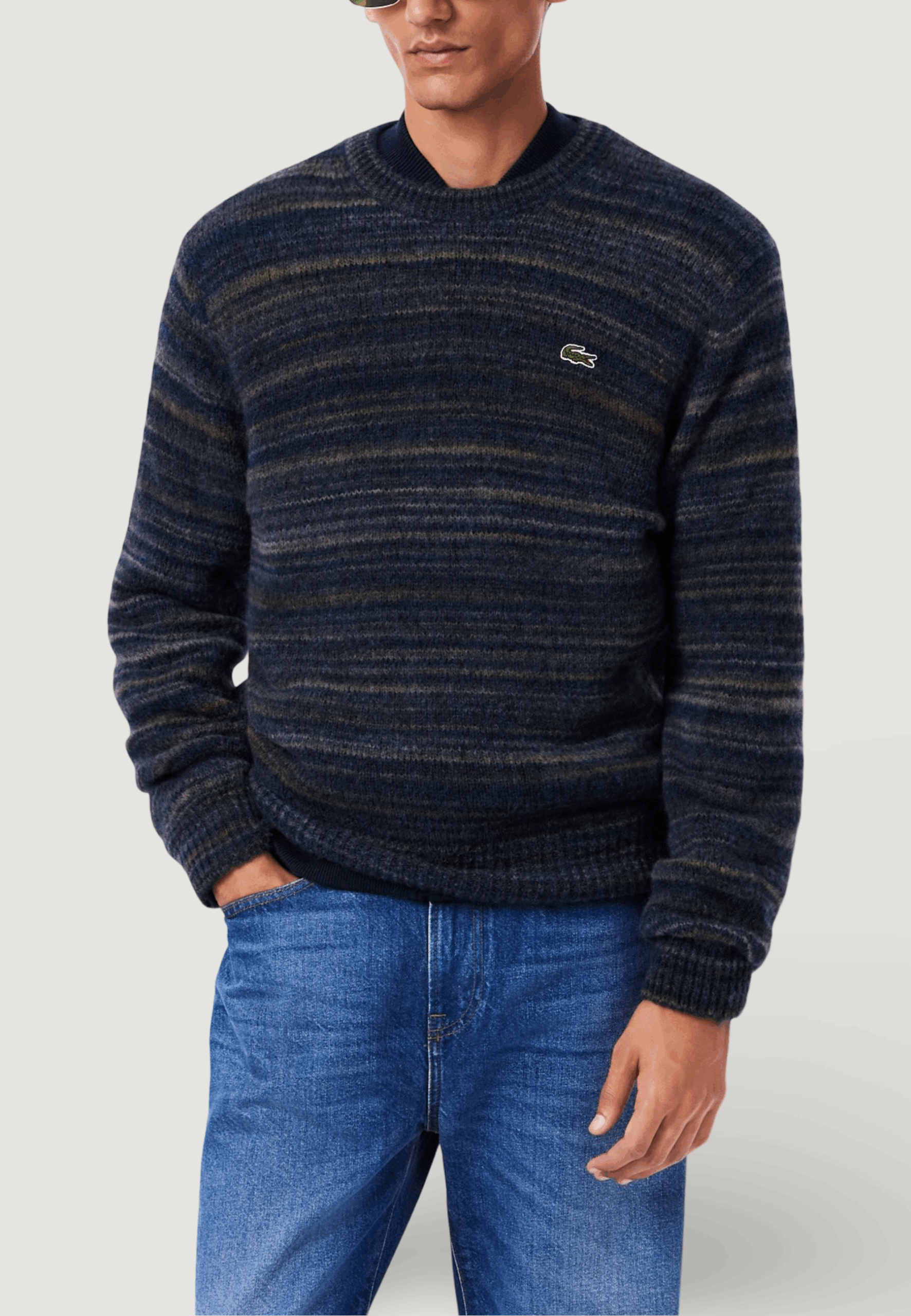 Maglione LACOSTE Blu - Foto 1