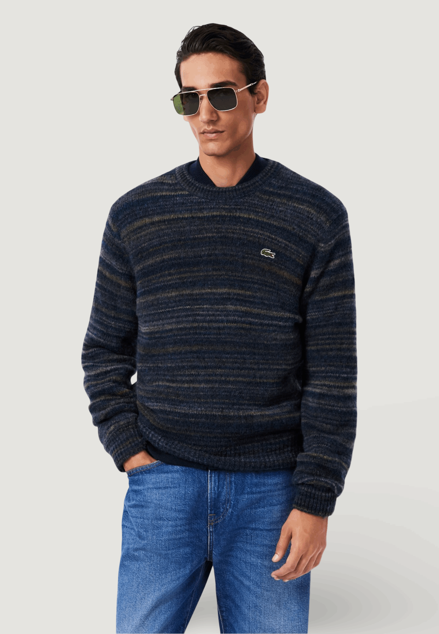 Maglione LACOSTE Blu - Foto 5