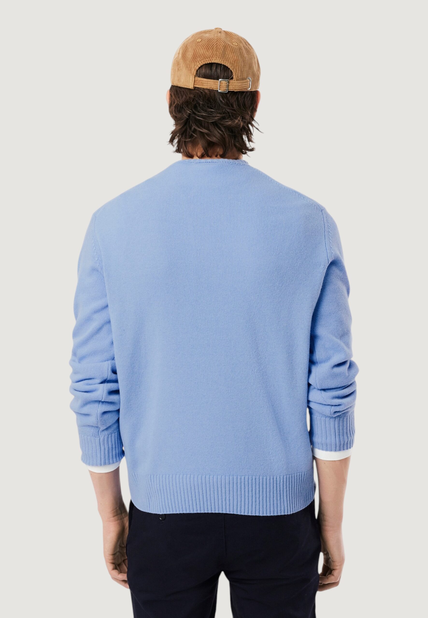 Maglione LACOSTE pullover Blu Chiaro - Foto 3