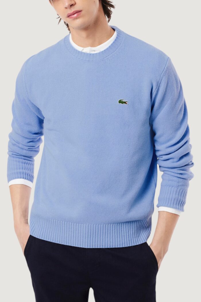 Maglione LACOSTE pullover Blu Chiaro
