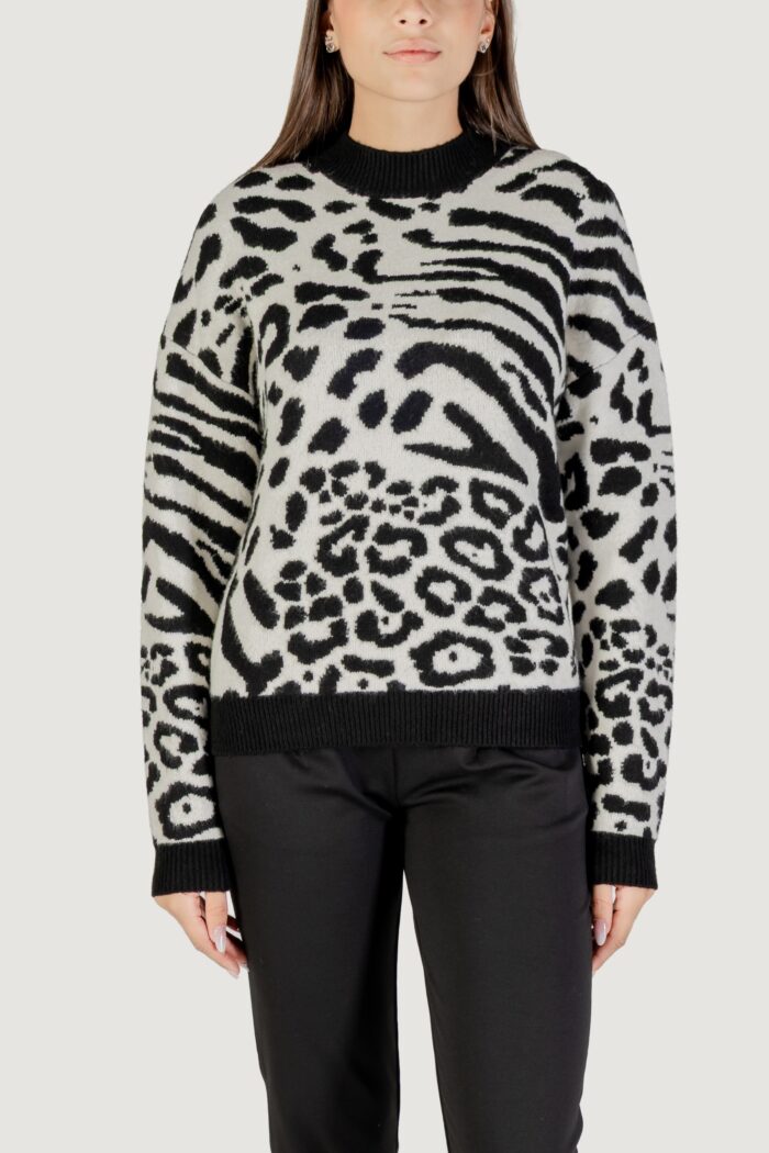 Maglione Morgan De Toi  Bianco – Nero