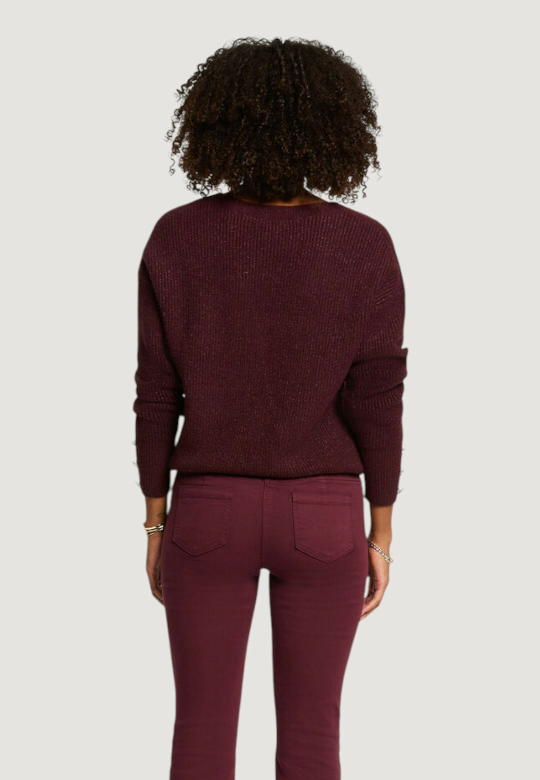 Maglione Morgan De Toi Bordeaux - Foto 2