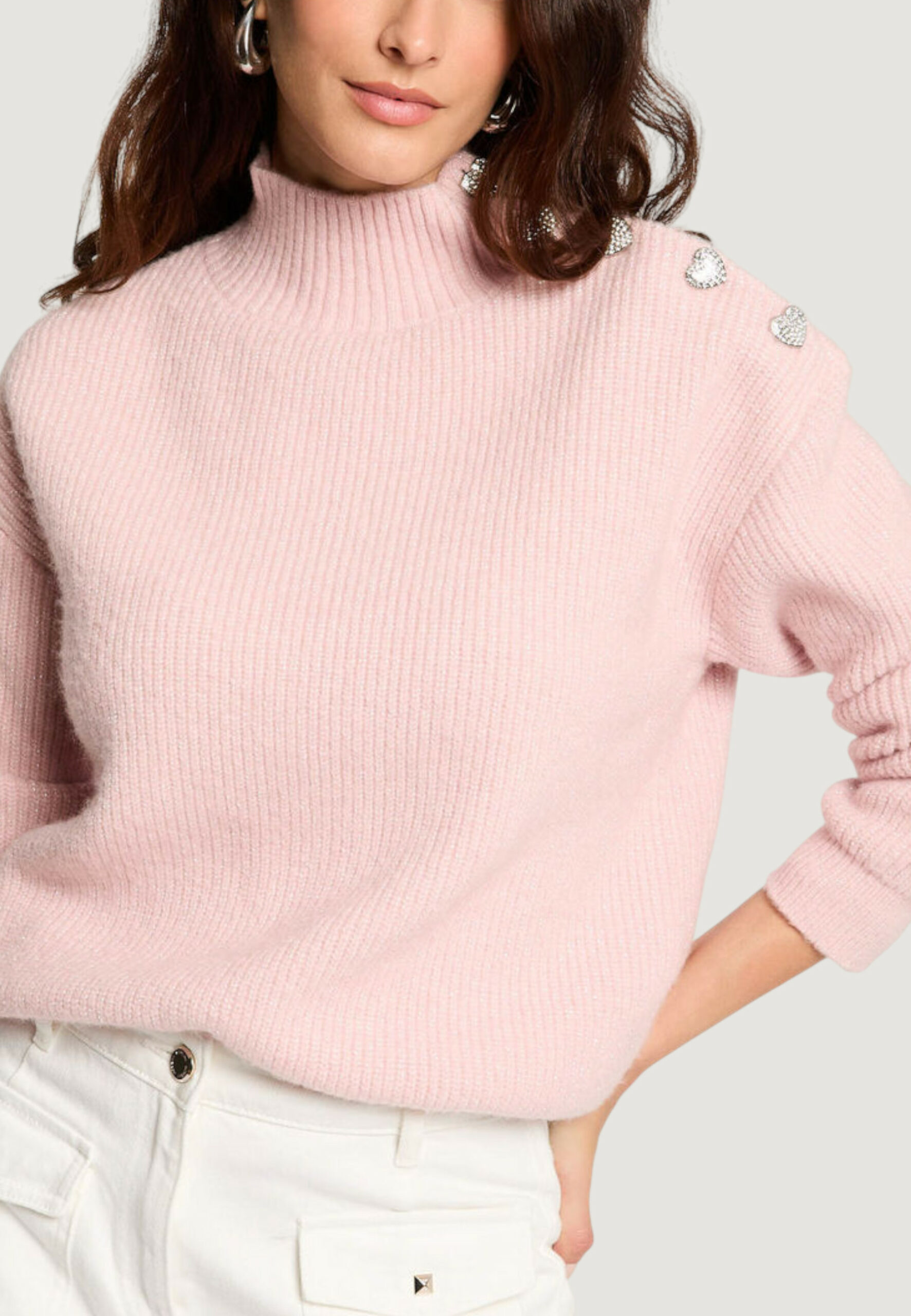 Maglione Morgan De Toi Rosa - Foto 3